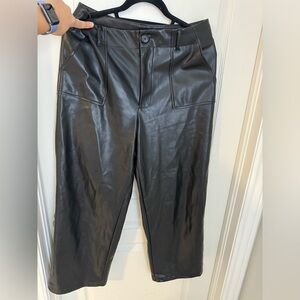 Women’s vegan leather pant